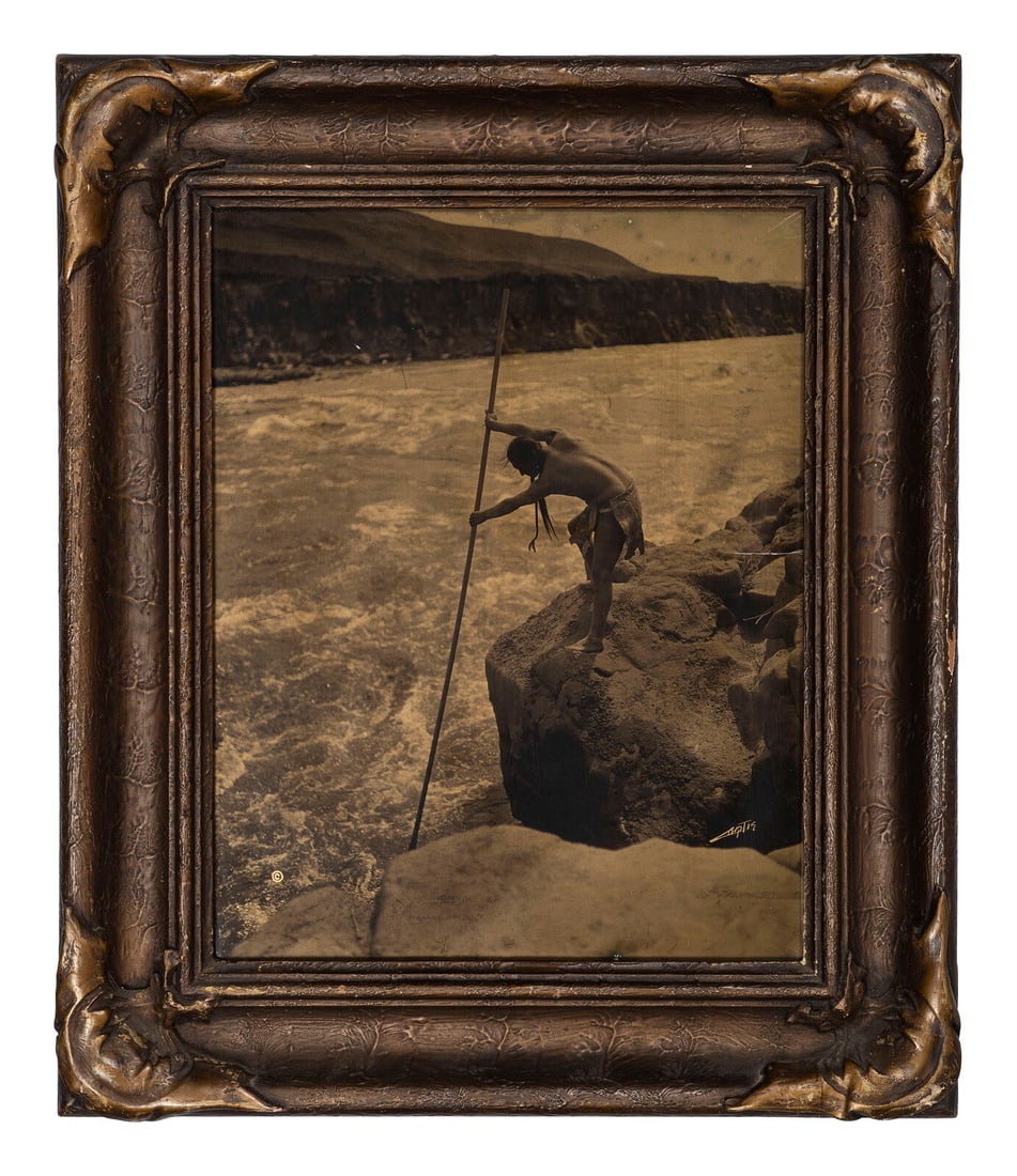 CURTIS, Edward (1868-1952), photographer. The Fisherman. (1 of 3)