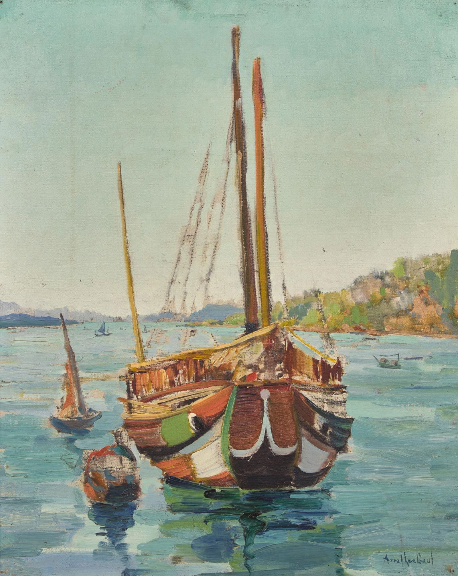 Arrah Lee Gaul (American, 1883–1980) - Big Eyes Long Liner (1 of 2)