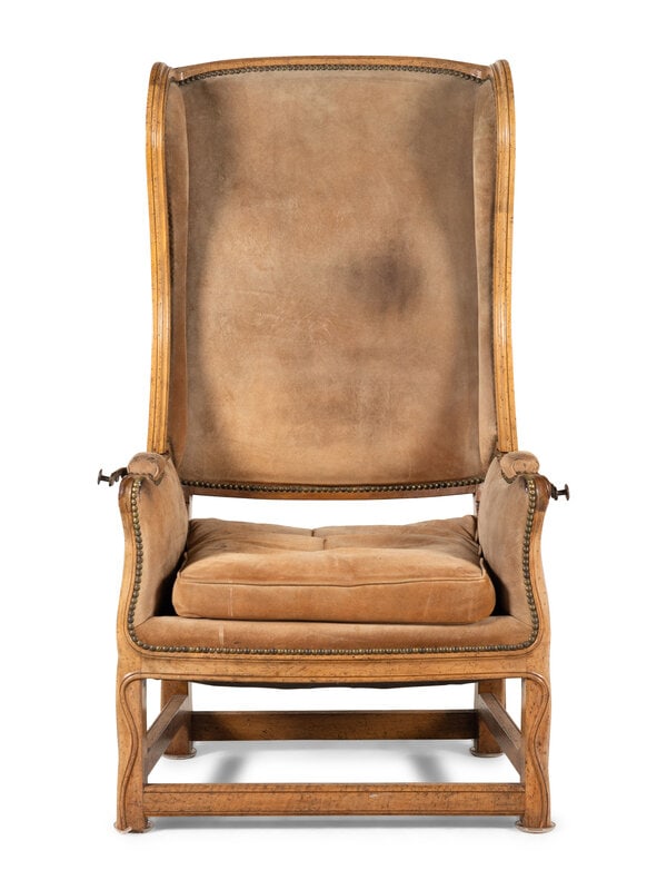 A Louis XV Provincial Style Carved Reclining Easy Chair  (1 of 4)