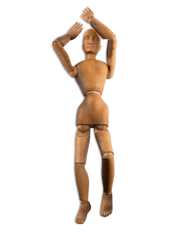 A Wooden Articulated Artist's Model (1 of 2)