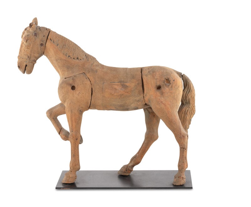 A Carved Wooden Horse (1 of 4)