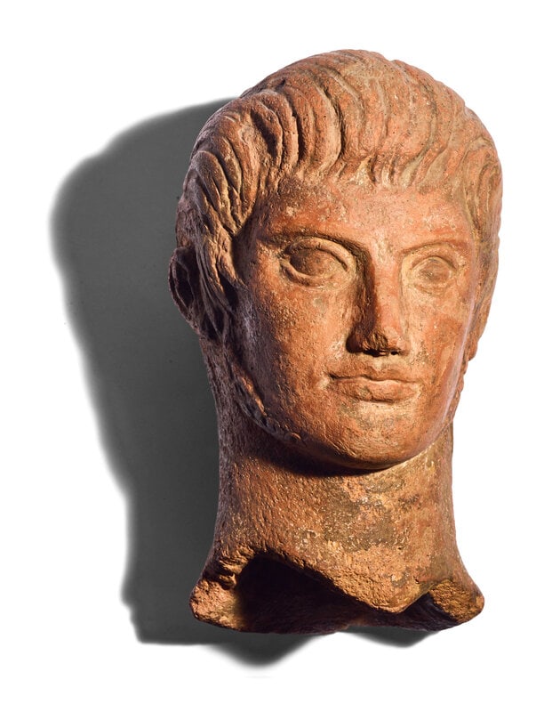 A Roman Terracotta Head (1 of 4)