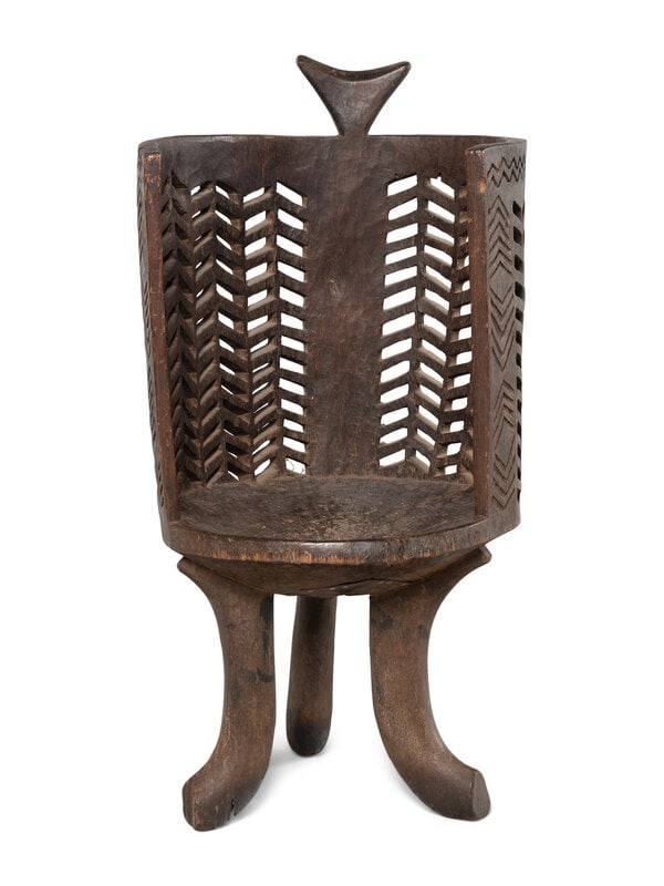 A Carved African Chair (1 of 3)