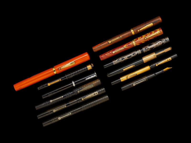 A Collection of Twelve Waterman Writing Instruments (1 of 2)