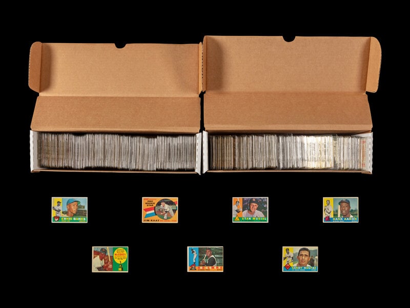 A Near Set of 1960 Topps Baseball Cards (567/572) (1 of 4)