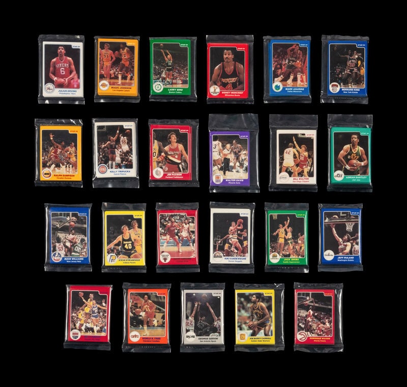 A 1983-84 Star Co. Basketball Team Bags Complete Set  (1 of 2)