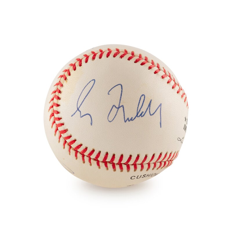 An Atlanta Braves Four Aces (Glavine, Maddux, Neagle, Smoltz) Signed Autograph Baseball (Beckett Aut (1 of 6)