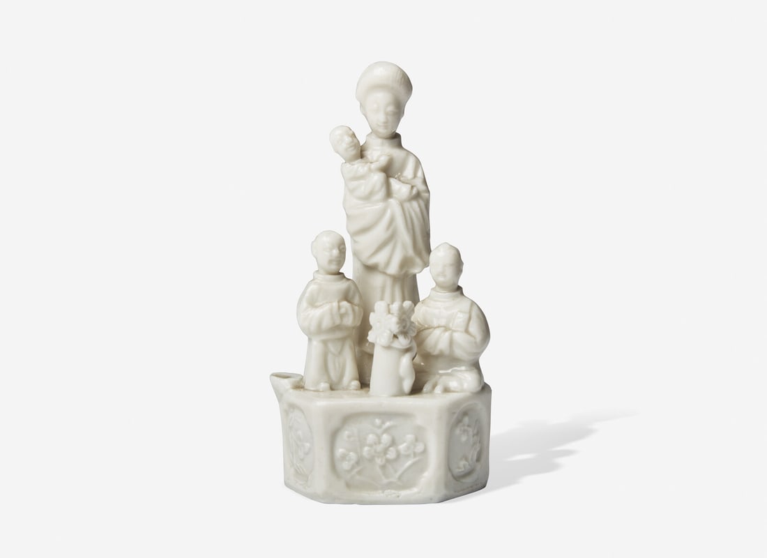 A Chinese Dehua Porcelain Figural Group (1 of 5)