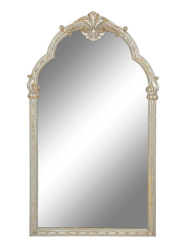 A Silvered Wood Mirror (1 of 11)