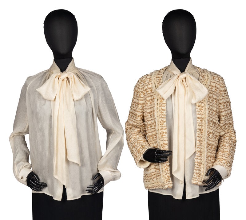 Ferragamo Blouse and Jacket (1 of 4)