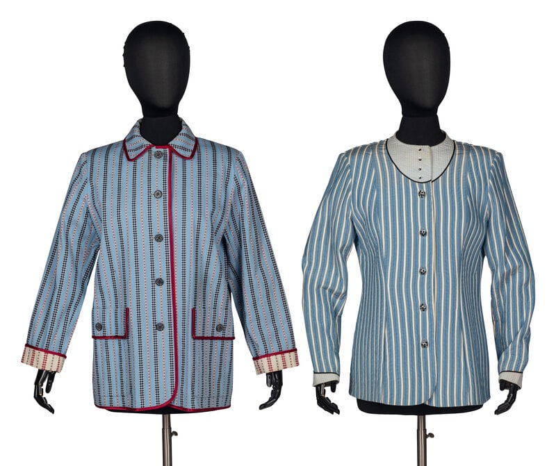 Two Geoffrey Beene Striped Jackets (1 of 4)