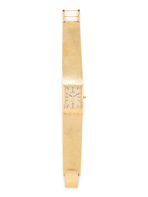 CYMA, 14K YELLOW GOLD WATCH (1 of 3)