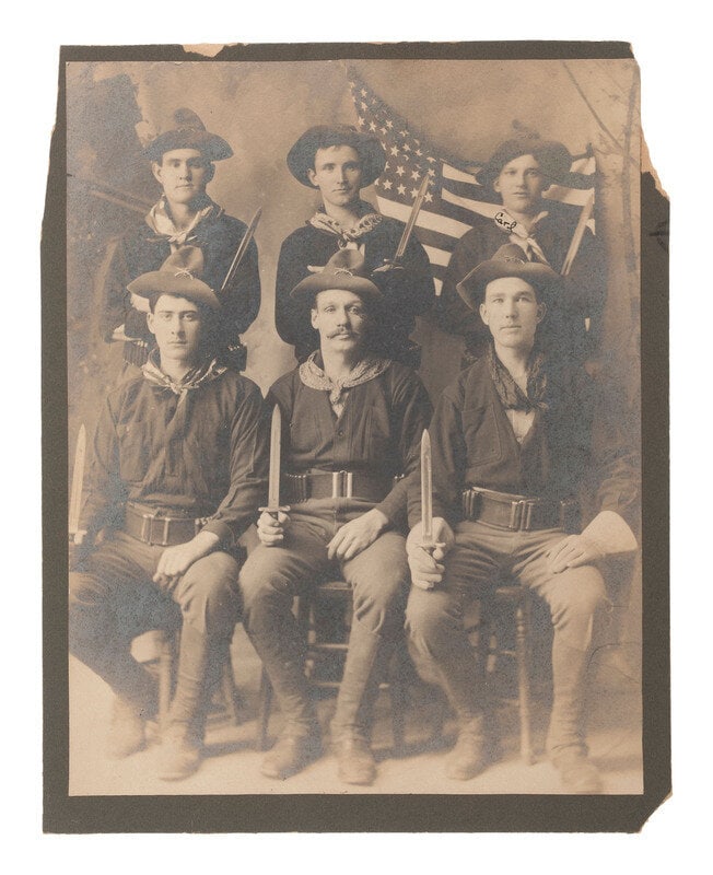 [MILITARIA]. 50+ photographs of military subjects in the United States and abroad.  (1 of 7)