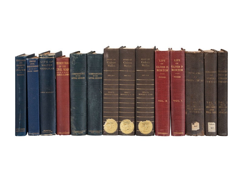 [CIVIL WAR]. Approx. 23 works by and about statesmen and military leaders and organizations. (1 of 2)