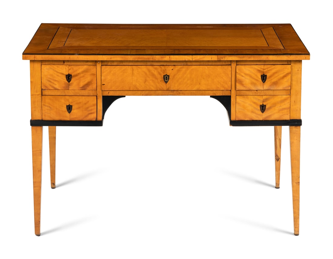A Biedermeier Maple Desk (1 of 3)