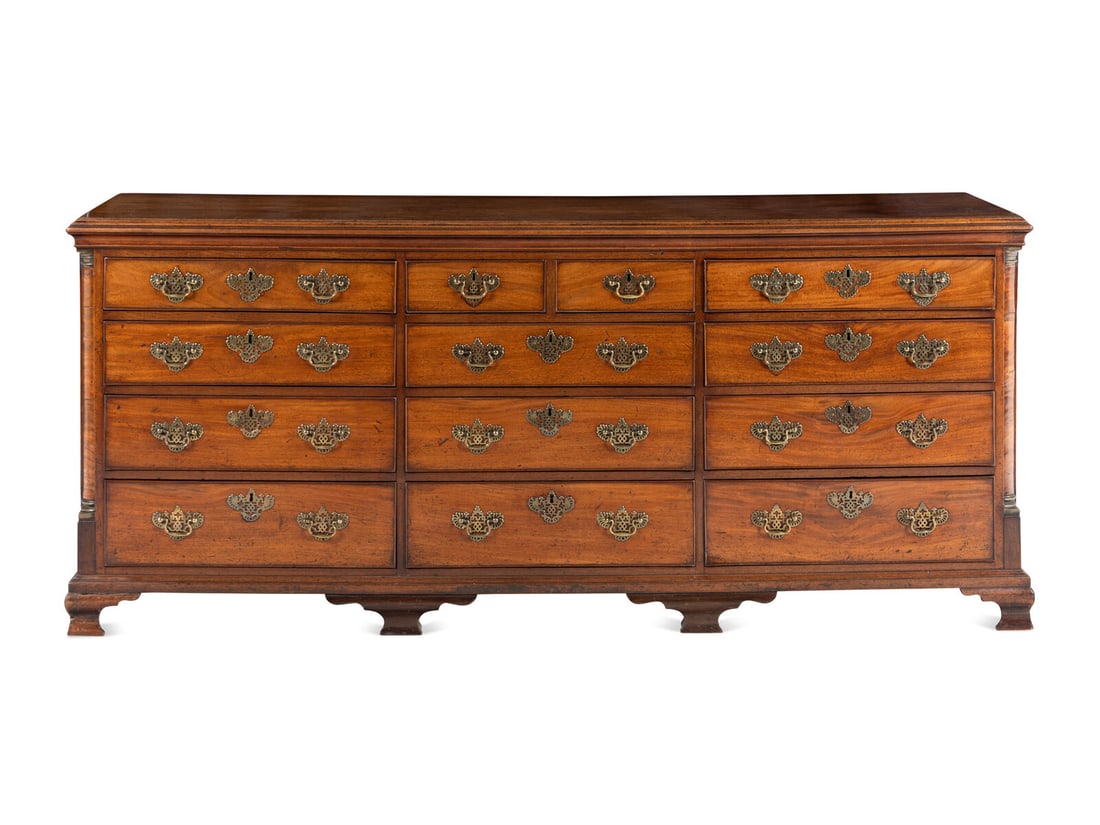 A George III Mahogany Side Cabinet (1 of 9)