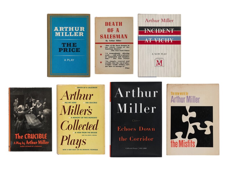 MILLER, Arthur. A group of 14 FIRST EDITIONS, many SIGNED.  (1 of 1)
