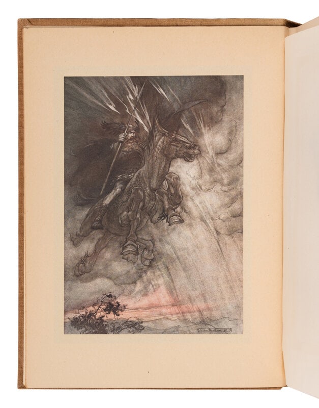 RACKHAM, Arthur. [The Ring of the Niblung]. FIRST TRADE EDITIONS.  (1 of 2)