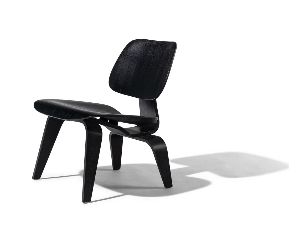 Charles and Ray Eames (American, 1907-1978 | 1912-1988) Lounge Chair, Model LCW Herman Miller, USA (1 of 3)
