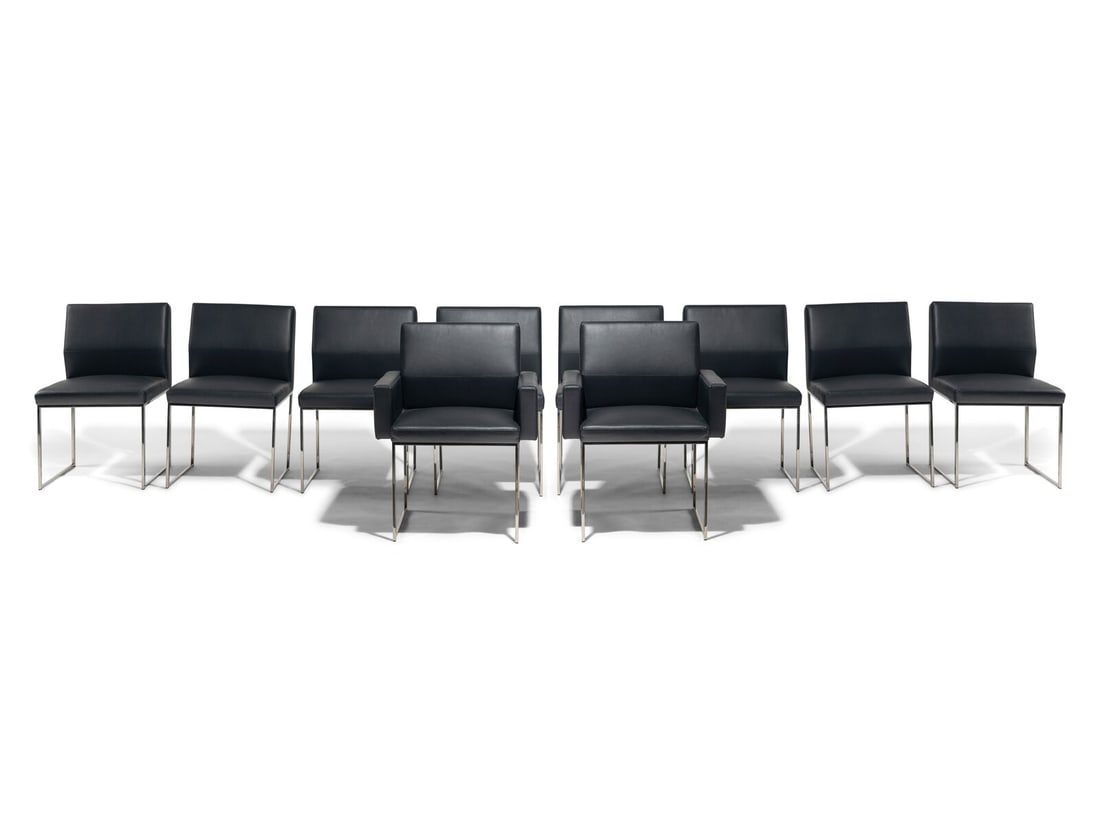 Stanley Jay Friedman 20th Century Ten Zag ChairsBrueton, USA (1 of 3)