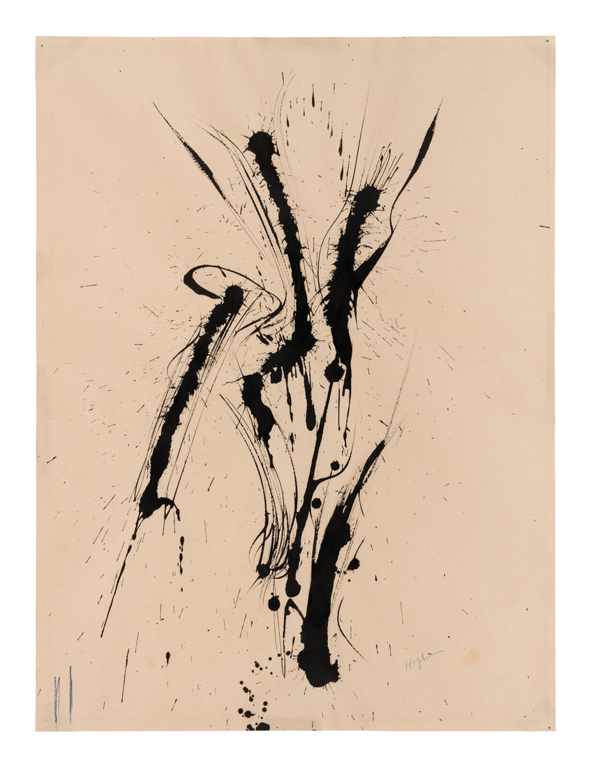 Budd Hopkins (American, 1931-2011) Untitled #19 (1 of 4)