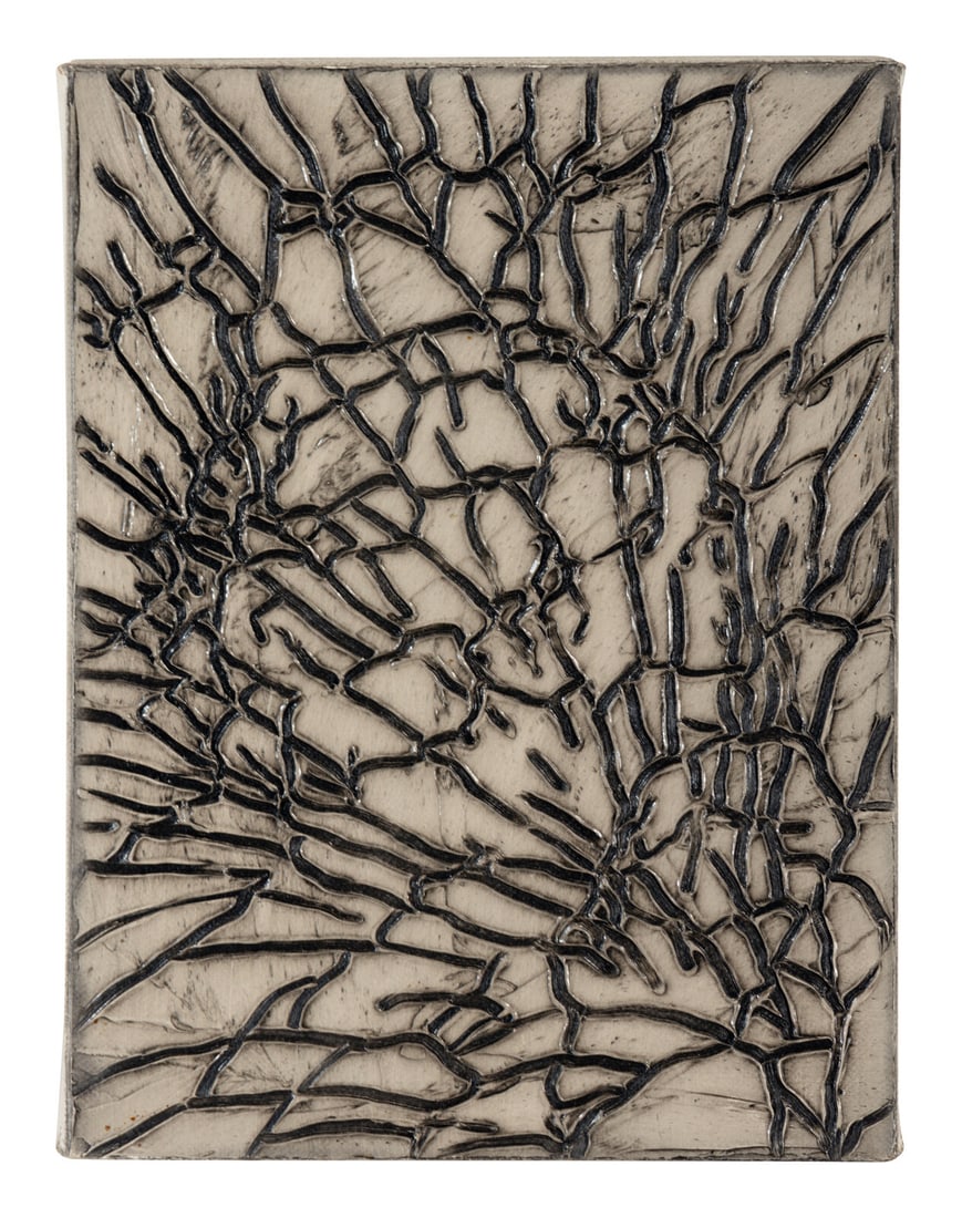 Julian Lethbridge (American, b. 1947) Untitled (for Bomb Magazine), 1993: Julian Lethbridge (American, b. 1947) Untitled (for Bomb Magazine), 1993 oil on linen signed Julian Lethbridge and dated (verso) 8 1/4 x 6 1/4 inches. Property from the Collection of Peter S. Bochek P