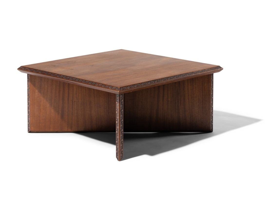 Frank Lloyd Wright (American, 1867-1959) Square Coffee Table, 1955 Heritage Henredon, USA (1 of 3)