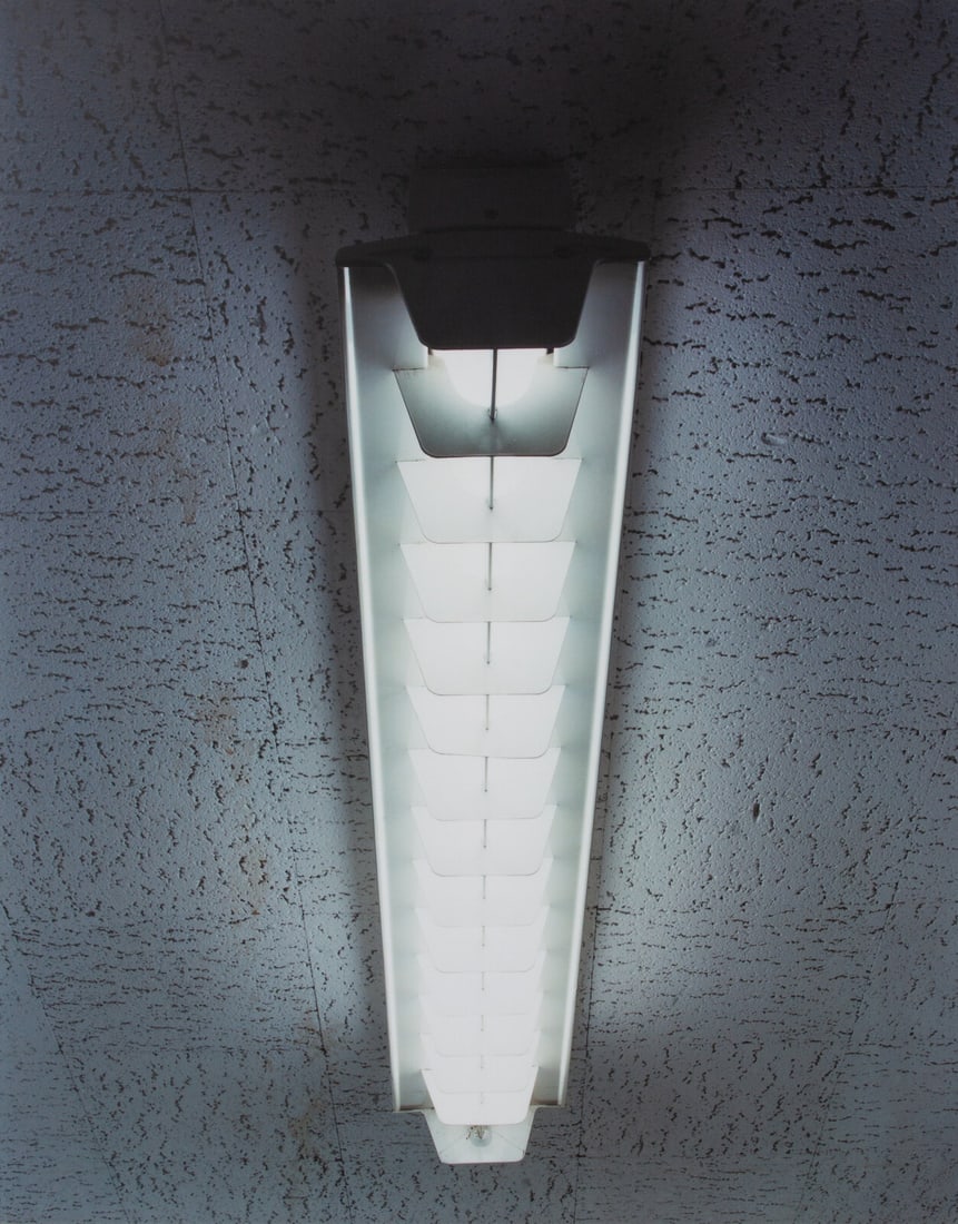Tim Davis (American, b. 1969) Untitled (Fluorescent Light): Tim Davis (American, b. 1969) Untitled (Fluorescent Light) c-print mounted to acrylic signed, dated, and numbered illegibly in ink, verso 19 1/2 x 15 1/2 inches. Private Collection, St. Louis Provenan