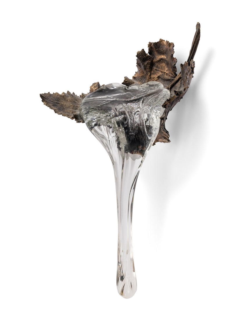 Daisuke Shintani (Japanese/American, b. 20th Century) Leaf Form Sculpture, 1998 (1 of 6)