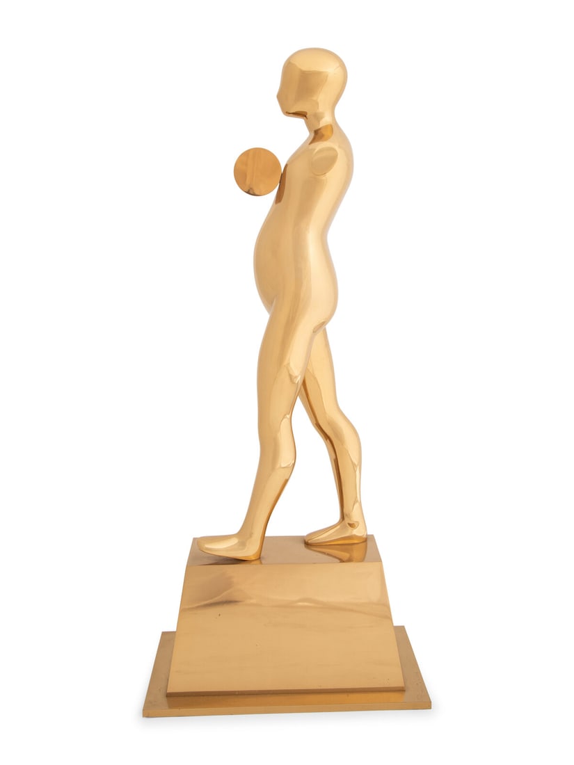 Ernest Trova (American, 1927-2009) Study/Falling Man (Walking Figure #3), 1986 (1 of 6)