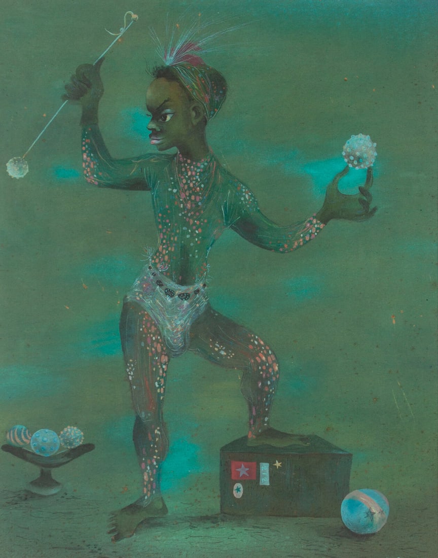 Karl Priebe (American, 1914-1976) The Magician, 1948 (1 of 5)