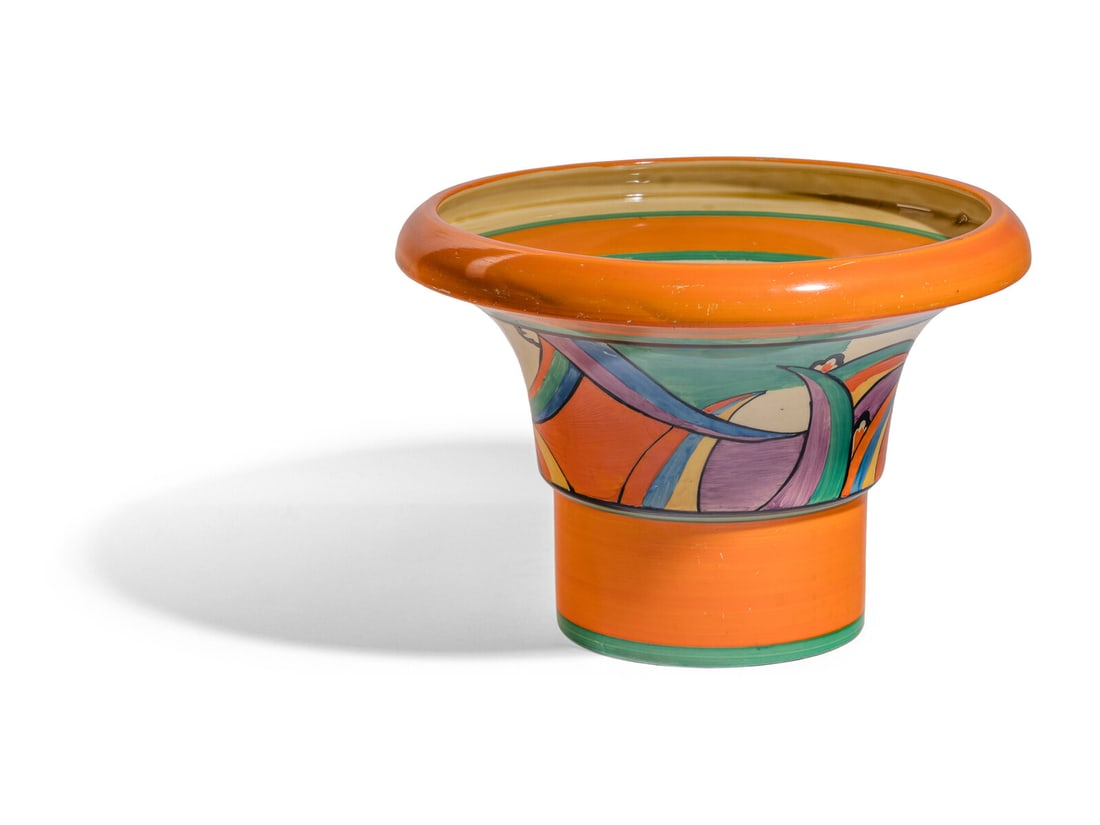 Clarice Cliff (English, 1899-1972) Comet Vase Fantasque Series (1 of 5)