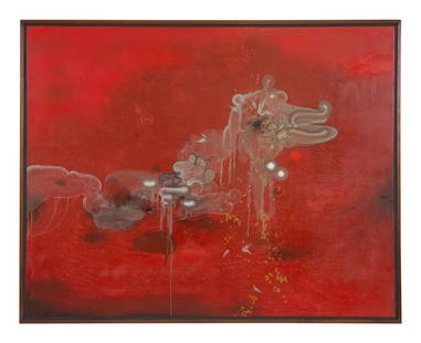 Darren Waterston (American, b. 1965) Myth #2, 2004: Darren Waterston (American, b. 1965) Myth #2, 2004 oil on wood panel signed Darren Waterston, titled and dated (verso) 47 1/2 x 60 inches. This lot is located in Palm Beach. Property of a Chicago Lady
