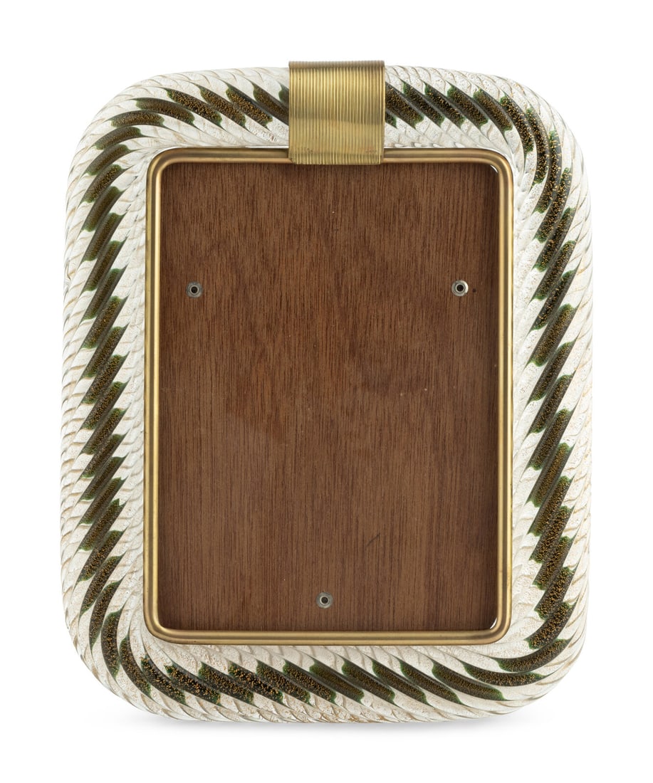 Manner of Barovier & Toso 20th Century Murano Glass Picture Frame (1 of 3)