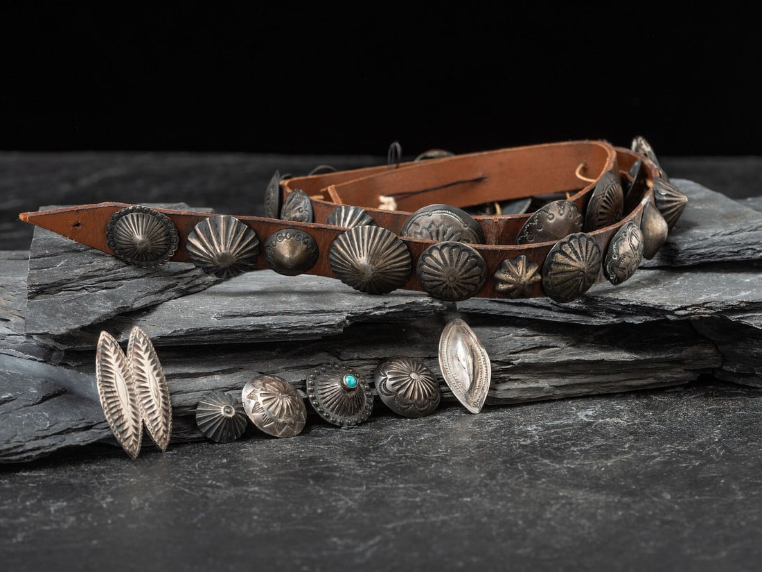 Group of Navajo Buttons, Collected by Hoffman Birney (1891-1958) (1 of 2)