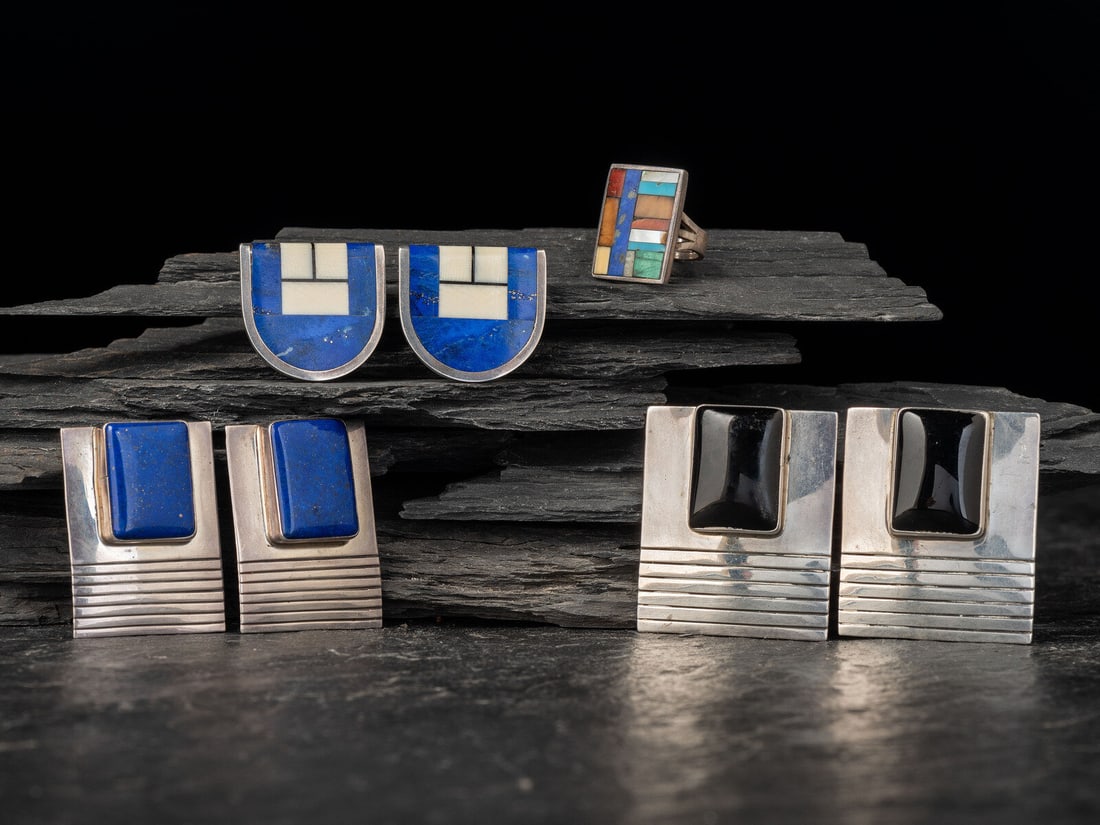 Allen and Paula Boyd, PLUS Jim Harrison (Diné, 20th century) PLUS (Diné, b. 1952) Silver (1 of 6)