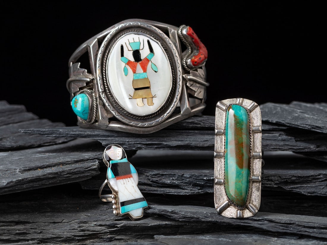 Navajo, Zuni, and Southwestern-style Jewelry (1 of 6)