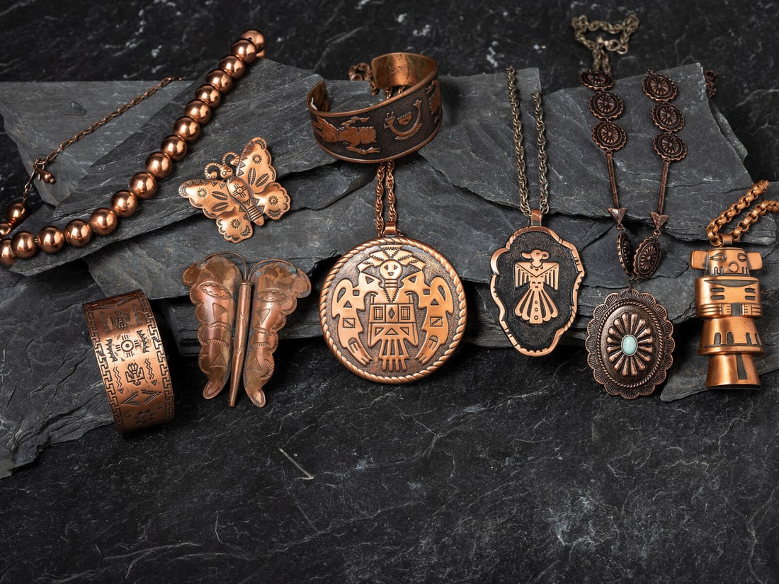 Southwestern Copper Trade Jewelry (1 of 5)