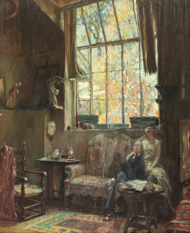 Lucius Wolcott Hitchcock
(American, 1868-1942) 
Untitled (1 of 4)