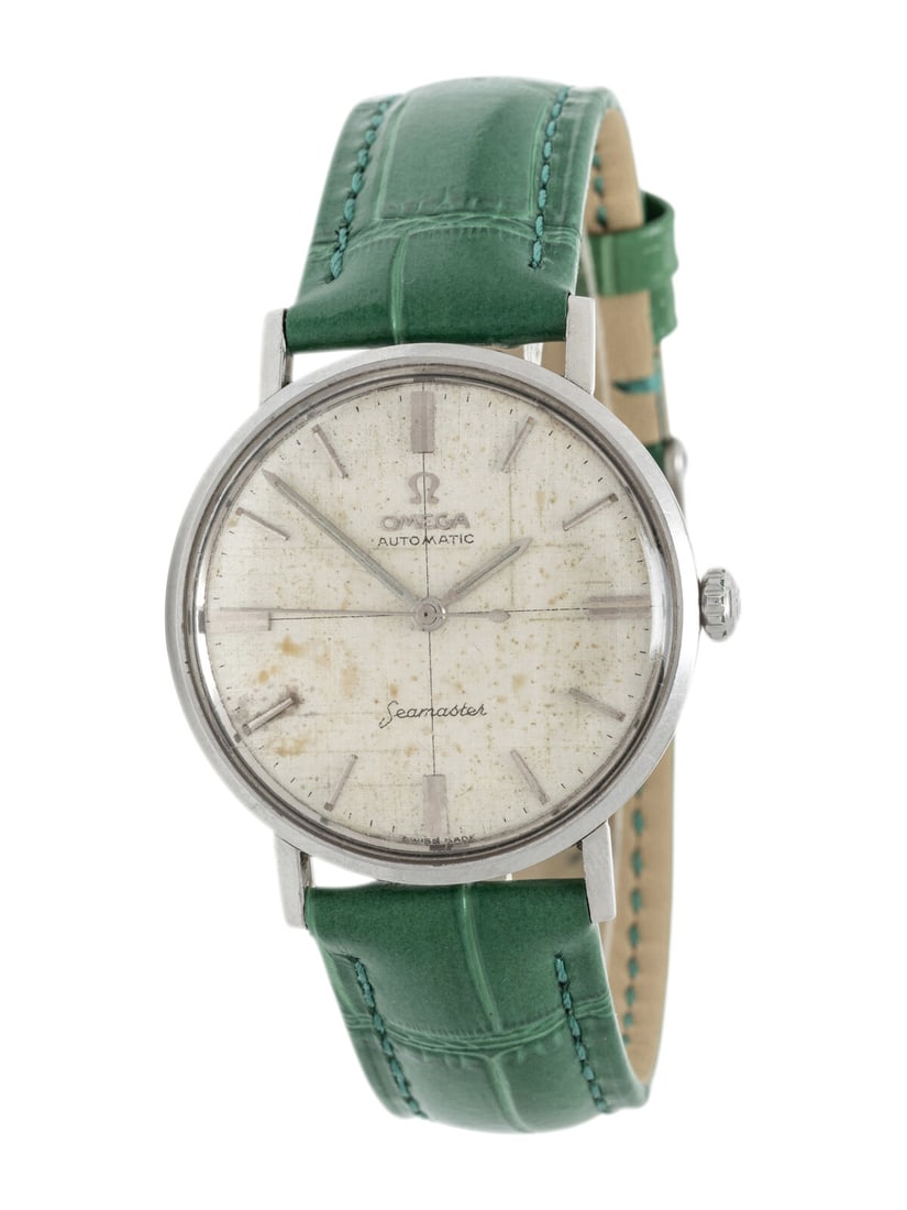 OMEGA, REF. 14765 SC-61 STAINLESS STEEL 'SEAMASTER' WATCH (1 of 3)