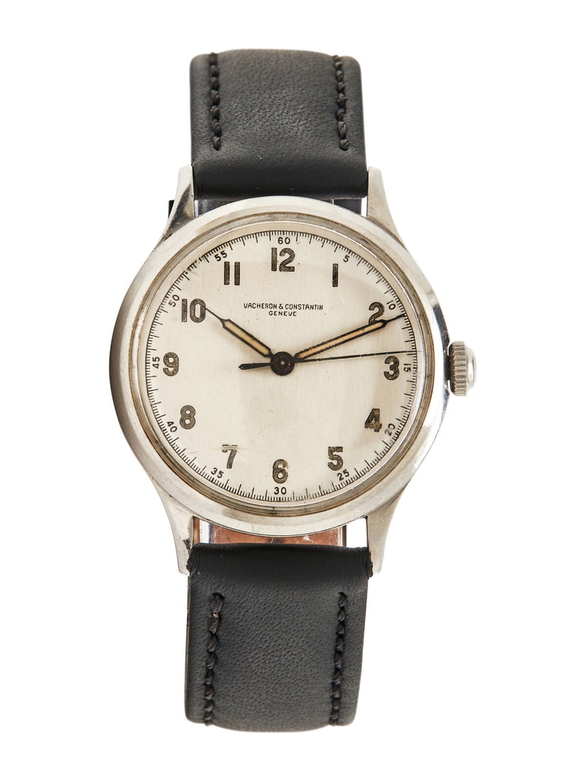 VACHERON & CONSTANTIN, REF. 4301 STAINLESS STEEL WATCH WITH EXTRACT, AND 'FROM THE ORIGINAL (1 of 3)