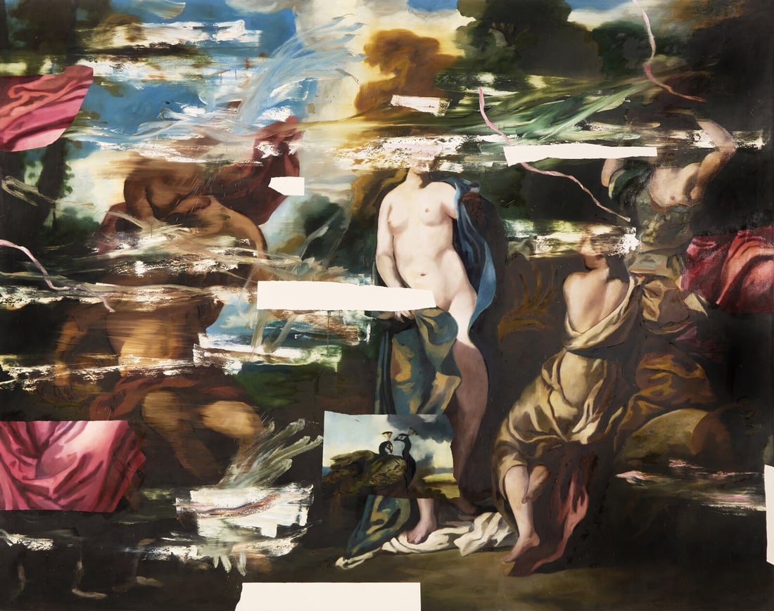 Simon Casson (British, b. 1965) The Great Daedala I, 2007: Simon Casson (British, b. 1965) The Great Daedala I, 2007 oil on canvas signed, titled and dated Simon Casson 2007 verso 74 1/2 x 94 1/2 in. (189.2 x 240cm) Provenance: