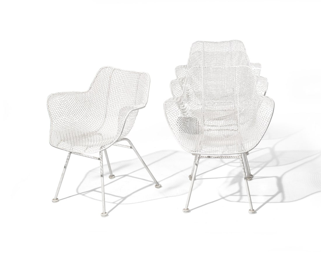 Russell Woodard
20th Century
Four Sculptura Patio Chairs Woodard Furniture Company, USA (1 of 3)