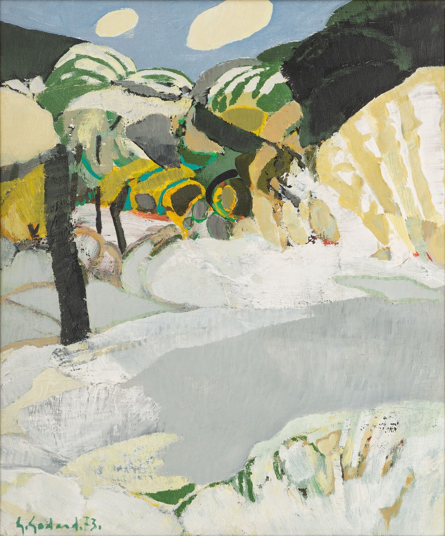 Gabriel Godard (French, b. 1933) Petit Paysage, 1973 (1 of 4)