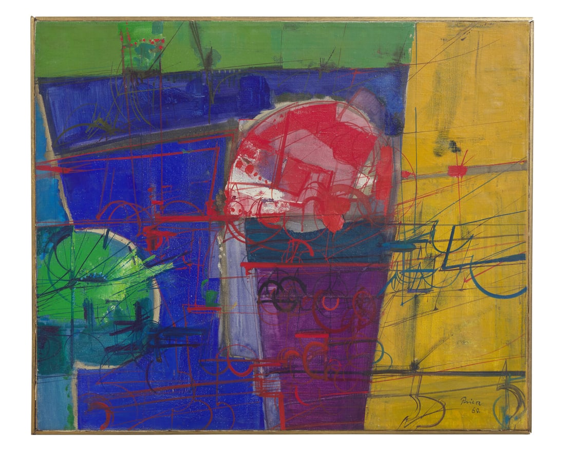 Zlatko Prica
(Croatian, 1916-2002)
Untitled, 1960 (1 of 2)