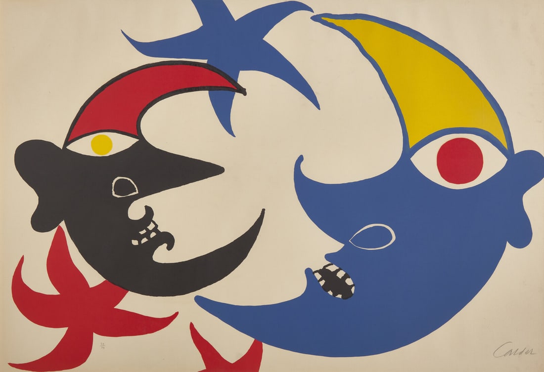 Alexander Calder
(American, 1898-1976)
Les Deux Lunes, 1974 (1 of 2)