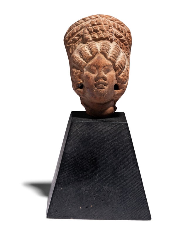 A Hellenistic Terracotta Female Head (1 of 6)