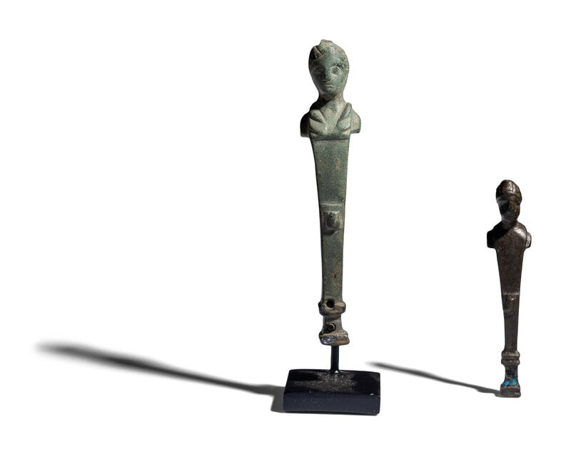 Two Roman Bronze Herms (1 of 5)