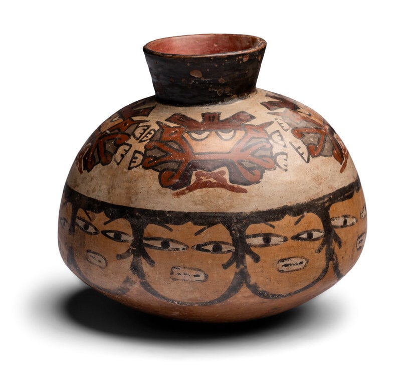 A Nazca Polychrome Vessel (1 of 3)