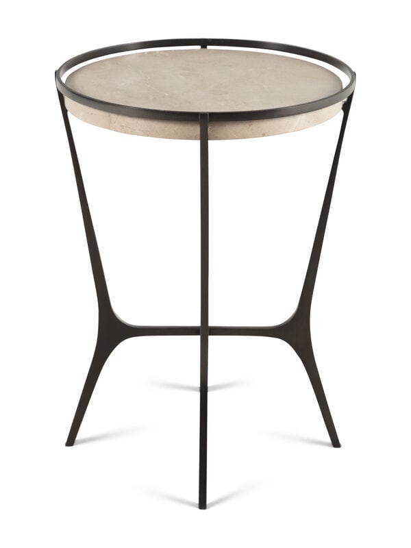 A Holly Hunt Studio Chloe Drink Table: A Holly Hunt Studio Chloe Drink Table Height 23 1/2, diameter 17 inches. This lot is located in Chicago. Property from a Private Collection